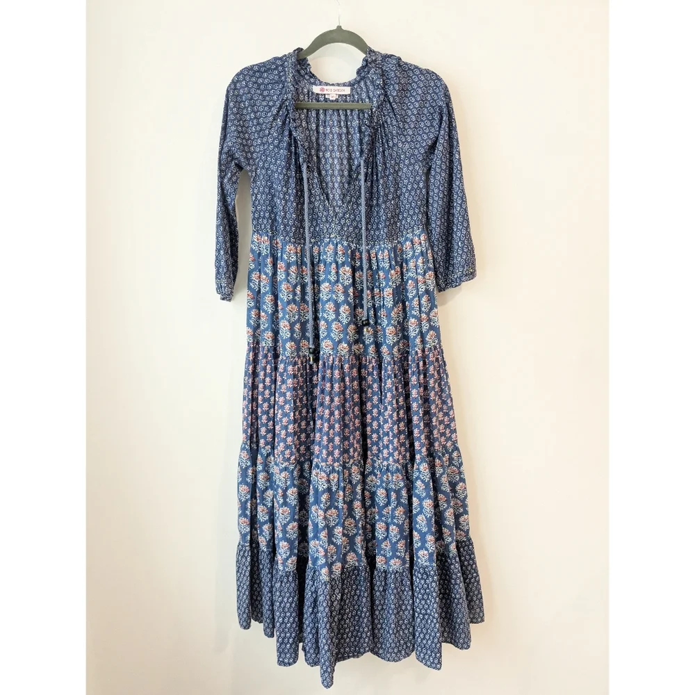 Ro's Garden Sonya Floral Maxi Dress - Picture 2 of 10